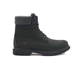 Cat 015M101377 Clovis Black Nubuk Hakiki Deri Erkek Bot