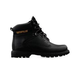 Cat 015M101384 Tennessee T-Black Siyah Renk Deri Kumaş Erkek Bot