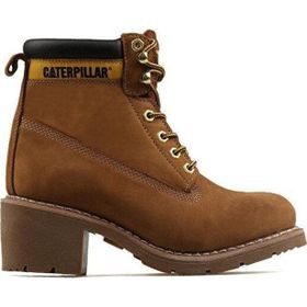 Cat 015Z100834 Sundance Nubuk Ottawa Sarı Kadın Bot