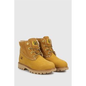Cat 015Z101183 Vermont Fur Bal Rengi Nubuk Sarı Kadın Bot