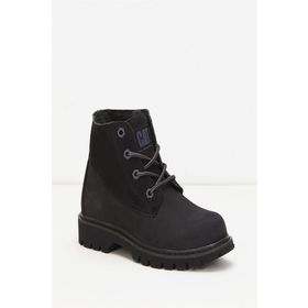 Cat 015Z101183 Vermont Fur Siyah Nubuk Kadın Bot