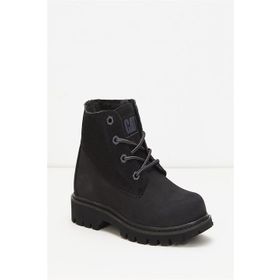 Cat 015Z101183 Vermont Fur Siyah Nubuk Kadın Bot