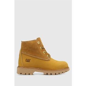 Cat 015Z101183 Vermont Fur Siyah Nubuk Kadın Bot