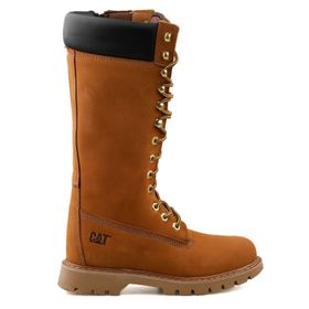 Cat 015Z101214 Clovis Hi Sundace Nubuk Kahverengi Kadın Botu