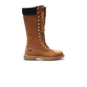 Cat 015Z101214 Clovis Hi Sundace Nubuk Kahverengi Kadın Botu