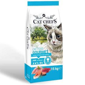 Cat Chefs 15 kg Gourmet Renkli Yetişkin Kedi Maması
