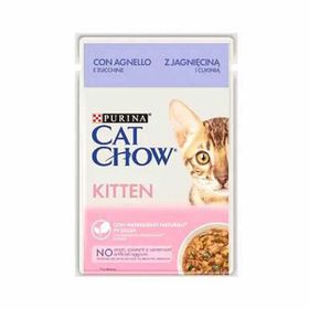 Cat Chow 12x85 gr Kitten Pouch Kuzulu Yavru Kedi Konservesi