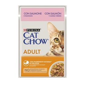Cat Chow 85 gr Pouch Somonlu Yetişkin Kedi Konservesi