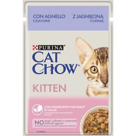 Cat Chow Kitten Kuzu Etli Pouch Yavru 12x85 gr Kedi Maması