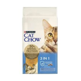 Cat Chow Purina 3'in 1 Hindi Etli Yetişkin 15 kg Kedi Maması