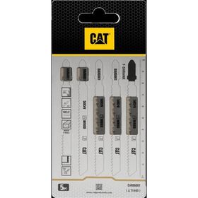 Cat DA06001 5 Parça Profesyonel Ahşap Hızlı Kaba Kesim Dekupaj Testere Bıçağı Ucu