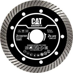 Cat DA09011 115 mm Profesyonel Beton, Tuğla, Parke Taşı Elmas Kesme Diski