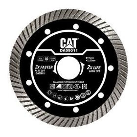 Cat DA09011 115 mm Profesyonel Beton, Tuğla, Parke Taşı Elmas Kesme Diski