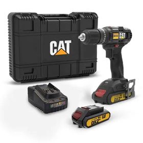 Cat DX155.1 18 Volt 2.0 Ah Li-Ion Çift Akülü Profesyonel Şarjlı Darbeli Matkap