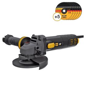 Cat DX37P 750 Watt 115 mm Profesyonel Avuç Taşlama + 5 Adet Metal Kesme Taşı