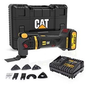 Cat DX41 18 Volt 4.0 Ah Li-Ion Tek Akülü Kömürsüz Profesyonel Devir Ayarlı Raspalama + 14 Adet Aksesuar
