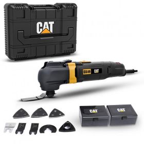 CAT DX49.1 350 Watt Profesyonel Çok Amaçlı Devir Ayarlı Kesme Raspalama ve Zımpara + 14 Adet Aksesuar