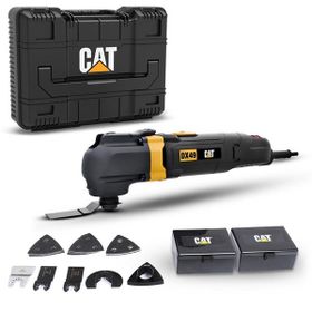 CAT DX49.1 350 Watt Profesyonel Çok Amaçlı Devir Ayarlı Kesme Raspalama ve Zımpara + 14 Adet Aksesuar