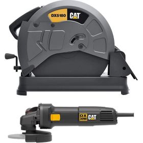 Cat DX5180 Set 2400Watt 355mm Profesyonel Profil Kesme + DX3090 720Watt 125mm Profesyonel Avuç Taşlama