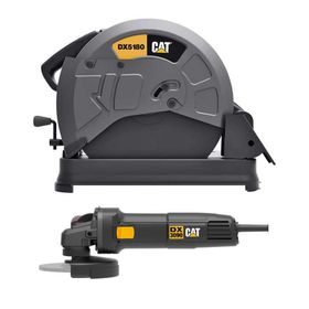 Cat DX5180 Set 2400Watt 355mm Profesyonel Profil Kesme + DX3090 720Watt 125mm Profesyonel Avuç Taşlama