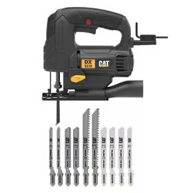 Cat DX5310 550 W Profesyonel Devir Ayarlı Dekupaj Testere + DA06901 10 Parça Testere Ucu
