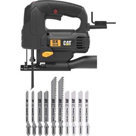 Cat DX5310 550 W Profesyonel Devir Ayarlı Dekupaj Testere + DA06901 10 Parça Testere Ucu