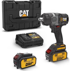 Cat DX7020 18 Volt 4.0 Ah Çift Akülü Kömürsüz 700/880 NM Profesyonel Şarjlı Somun Sıkma