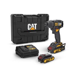 Cat DX71 18 W 2.0 Ah Li-ion Çift Akülü 215NM Kömürsüz Profesyonel Şarjlı Darbeli Matkap