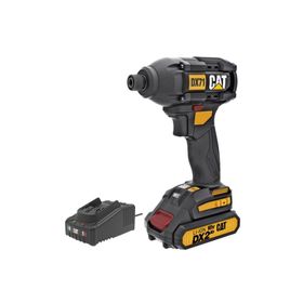 Cat DX71BC 18 Volt 2.0 Ah Li-Ion Tek Akülü Kömürsüz Profesyonel Şarjlı Darbeli Tornavida