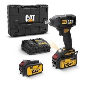 Cat DX72 18V 4.0 Ah Li-ion Çift Akülü Kömürsüz Somun Sıkma Makinesi