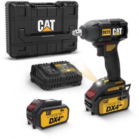 Cat DX72 18V 4.0 Ah Li-ion Çift Akülü Kömürsüz Somun Sıkma Makinesi