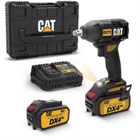 Cat DX72 18V 4.0 Ah Li-ion Çift Akülü Kömürsüz Somun Sıkma Makinesi