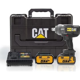 Cat Dx73 18Volt 4.0 Ah. Çift Akülü 1700/2100Nm Kömürsüz Profesyonel Şarjlı Somun Sıkma