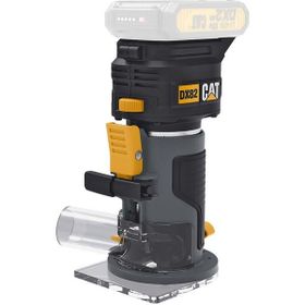 Cat DX82B 18 Volt Şarjlı Kömürsüz 6 mm Devir Ayarlı Profesyonel Formika Tıraşlama Akü Dahil Değil Avuç İçi El Frezesi