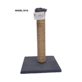 Cat Hause T01 Gri 42 cm Kedi Tırmalama
