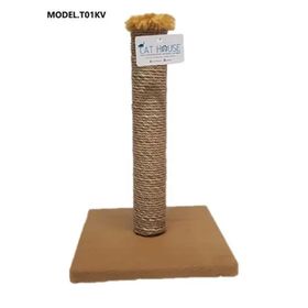 Cat Hause T01 Kahve 42 cm Kedi Tırmalama