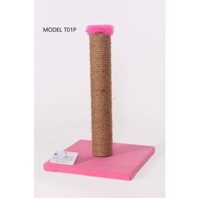 Cat Hause T01 Pembe 42 cm Kedi Tırmalama