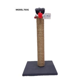 Cat Hause T03 Gri 54 cm Palyaço Kedi Tırmalama