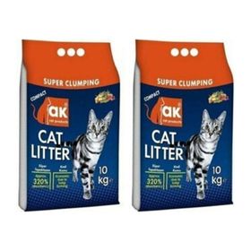 Cat Litter 2x10 kg Doğal İnce Taneli Marsilya Sabunlu Kedi Kumu