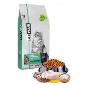 Cat Plus 1,5 kg Düşük Tahıllı Hipoalerjenik Tavuklu Hamsili Yetişkin Kedi Maması