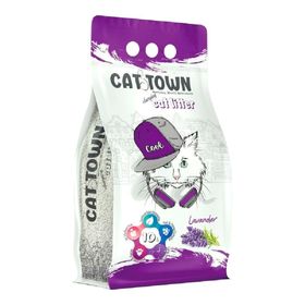 Cat Town 10 lt Lavanta İnce Taneli Topaklaşan Kedi Kumu