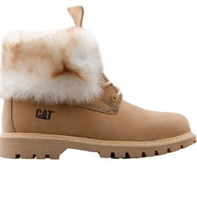 Cat Utah Fur Kahverengi Karamel Nubuk Kadın Bot