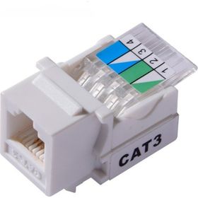 Cat3 Telefon Keystone Jack