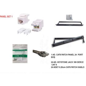 Cat6 24 Port Patch Panel