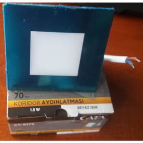 Cata 1.5 W Radar Sensörlü Aydınlatma Beyaz Günışığı Ct-5173
