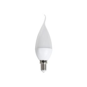 Cata 10 'li Cata CT-4084 Kıvrık Mum Ledli Buji LED Ampul-Ince E14 Duy-Kıvrık Avize Ampülü-Beyaz Işık 6400K