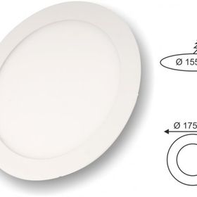 Cata 15W Günışığı Yuvarlak Led Panel Armatür