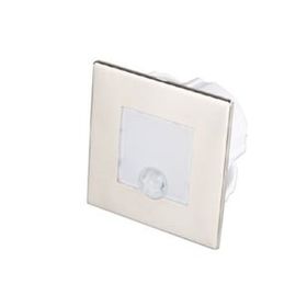 Cata 1,5W Kare Sensörlü Koridor Merdiven Satin Kasa Beyaz Armatür