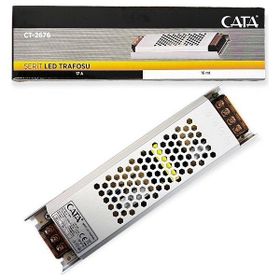 Cata 17A 200W Fansız Süper Slim Led Trafosu