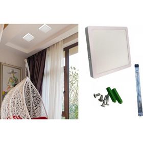 Cata 18W Beyaz Sıva Üstü Beyaz Kasa Kare Led Panel